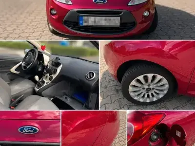 Gebraucht Ford Ka Cool & Sound Edition 69 PS (50 kW) 2014 Rot Kleinwagen
