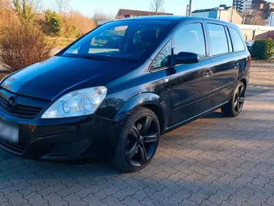 Gebraucht Opel Zafira 110 PS (80 kW) 2009 Schwarz Van / Kleinbus