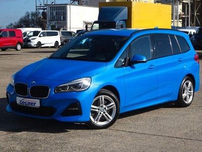Gebraucht BMW 218 Gran Tourer Sport Line 150 PS (110 kW) 2020 Blau Van / Kleinbus