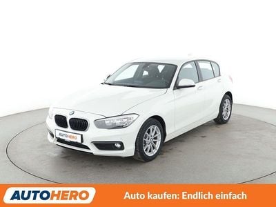 Gebraucht BMW 118 Advantage 136 PS (100 kW) 2017 Weiß Kleinwagen