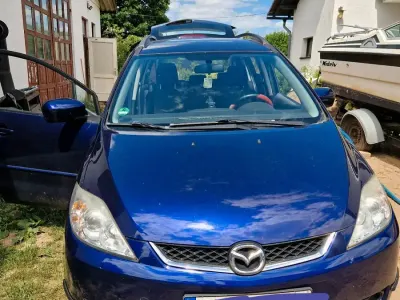 Gebraucht Mazda 5 116 PS (85 kW) 2007 Blau Van / Kleinbus