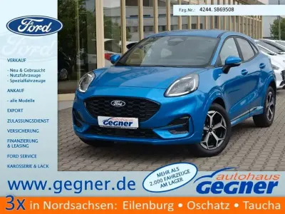 Neu Ford Puma ST-Line 155 PS (114 kW) 2025 Digital aqua blue metallic SUV