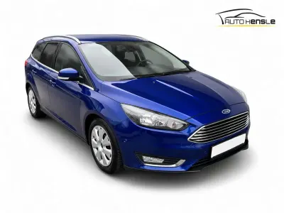 Gebraucht Ford Focus Titanium 125 PS (91 kW) 2017 Blau Kombi