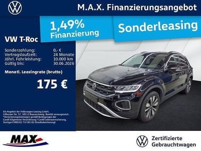 Usata VW T-Roc Goal 116 CV (85 kW) 2025 Nero SUV