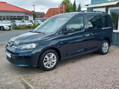 Gebraucht VW Caddy Life 122 PS (89 kW) 2021 Blau Van / Kleinbus