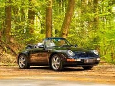 Usata Porsche 911 Carrera Cabriolet 272 CV (200 kW) 1994 Blu Cabrio
