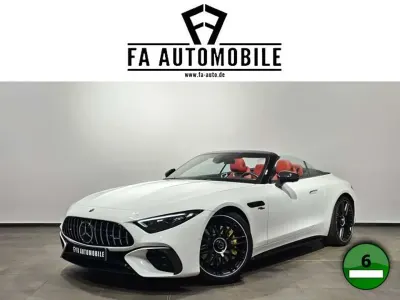 Gebraucht Mercedes SL43 AMG AMG 381 PS (280 kW) 2022 Opalithweiss Cabrio