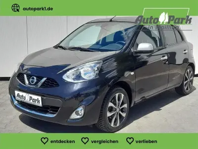 Occasion Nissan Micra N-TEC 80 PK (58 kW) 2017 Zwart Hatchback