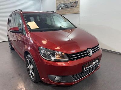 Gebraucht VW Touran Comfortline 105 PS (77 kW) 2014 Rot Van / Kleinbus