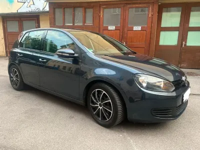 Gebraucht VW Golf VI Comfortline 110 PS (80 kW) 2009 Blau Kleinwagen