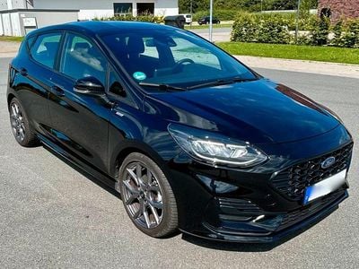 Schwarz Gebraucht 2023 Ford Fiesta ST-Line Kleinwagen | 18.300 € (Fairer Preis)