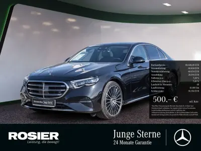 Gebraucht Mercedes E300 Premium Plus 313 PS (230 kW) 2025 Obsidianschwarz Limousine