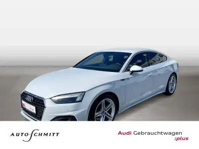 Gebraucht Audi A5 Sportback Ambiente 150 PS (110 kW) 2023 Gletscherweiß metallic Kleinwagen