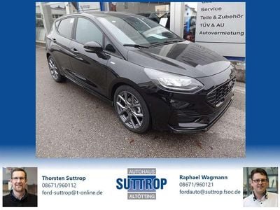 Gebraucht Ford Fiesta ST-Line 125 PS (91 kW) 2023 Obsidianschwarz Kleinwagen