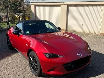 Gebraucht Mazda MX5 Sports-Line 131 PS (96 kW) 2017 Rot Cabrio