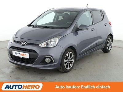 Gebraucht Hyundai i10 Passion 67 PS (49 kW) 2016 Grau Kleinwagen