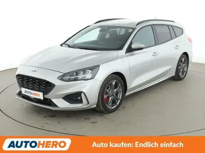 Brugt Ford Focus ST-Line X 125 HK (91 kW) 2020 Grå Stationcar