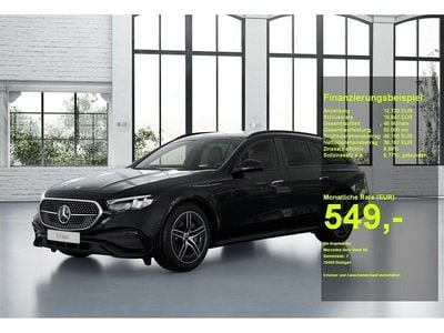 Schwarz Gebraucht 2024 Mercedes E300 AMG Limousine | 50.890 € (Guter Preis)