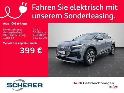 Gebraucht Audi Q4 e-tron Ambiente 125 kW (170 PS) 2022 Kieselgrau SUV