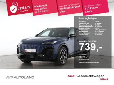 Gebraucht Audi Q6 Sportback e-tron S-Line 185 kW (252 PS) 2025 Ascariblau metallic SUV