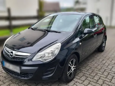 Gebraucht Opel Corsa Selection 69 PS (50 kW) 2011 Schwarz Kleinwagen