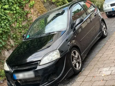 Gebraucht Opel Corsa 100 PS (73 kW) 2006 Schwarz Kleinwagen