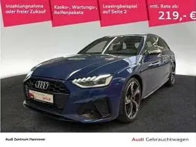 Gebraucht Audi S4 341 PS (250 kW) 2024 Blau (9w ascariblau metallic) Kombi