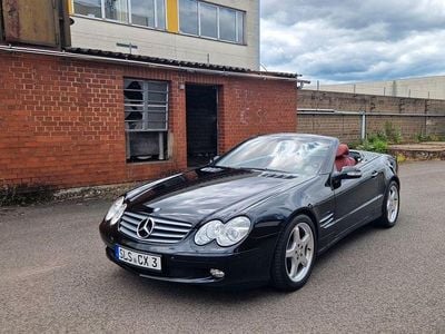Usata Mercedes SL500 306 CV (225 kW) 2002 Nero Cabrio