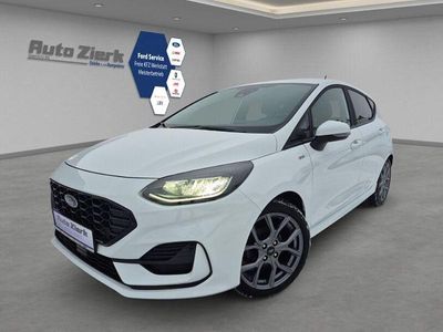 Gebraucht Ford Fiesta ST-Line 125 PS (91 kW) 2021 Weiss Kleinwagen