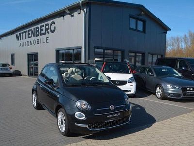 Brugt Fiat 500C Lounge 69 HK (50 kW) 2019 Sort Cabriolet