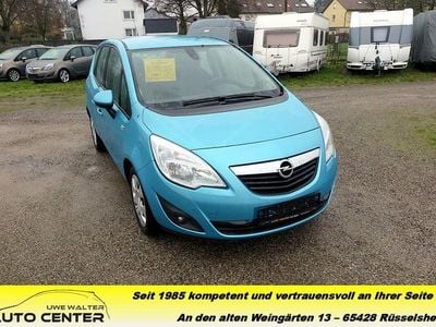 Gebraucht Opel Meriva Edition 120 PS (88 kW) 2010 Blau Van / Kleinbus