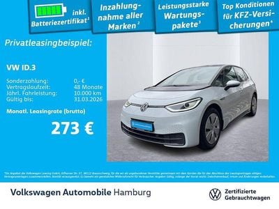 Gebraucht VW ID.3 Pure 110 kW (150 PS) 2021 Weiß Kleinwagen