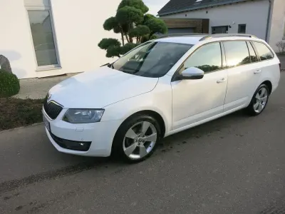 Gebraucht Skoda Octavia Elegance 150 PS (110 kW) 2014 Weiß Kombi