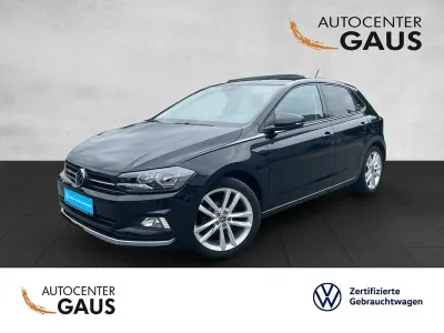 Gebraucht VW Polo Highline 95 PS (69 kW) 2021 Schwarz Kleinwagen