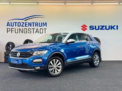 Blau Gebraucht 2020 VW T-Roc Style SUV | 18.999 € (Fairer Preis)