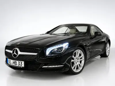 Gebraucht Mercedes SL350 306 PS (225 kW) 2012 Schwarz Cabrio