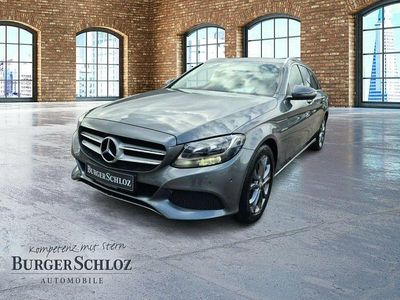 Gebraucht Mercedes C180 156 PS (114 kW) 2016 Selenitgrau metallic Kombi