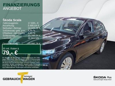 Gebraucht Skoda Scala Essence 116 PS (85 kW) 2025 Schwarz Kleinwagen