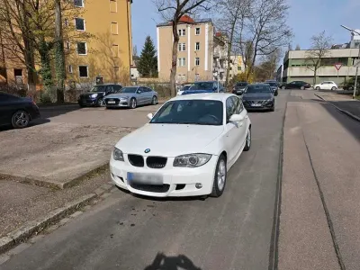 Usata BMW 116 M Sport 122 CV (89 kW) 2008 Bianco Utilitaria