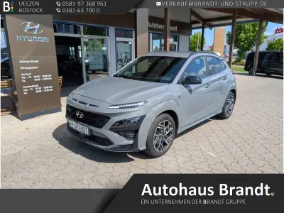 Gebraucht Hyundai Kona N Line 120 PS (88 kW) 2023 Grau SUV