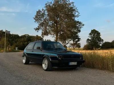 Gebraucht VW Golf II 55 PS (40 kW) 1987 Blau Kleinwagen