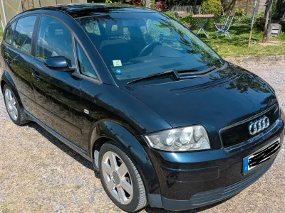 Brugt Audi A2 75 HK (55 kW) 2001 Blå Hatchback