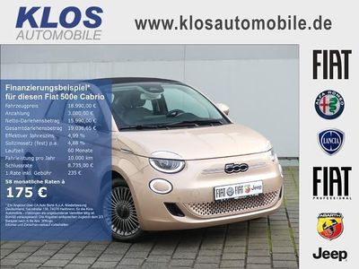 Gold Gebraucht 2021 Fiat 500e Icon Cabrio | 18.990 € (Fairer Preis)