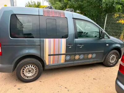 Gebraucht VW Caddy 115 PS (84 kW) 2011 Grau Van / Kleinbus