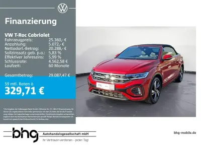 Używany VW T-Roc R-line 150 KM (110 kW) 2022 Czarny SUV