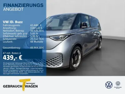 Gebraucht VW ID. Buzz Pro 150 kW (204 PS) 2024 Blau Van / Kleinbus