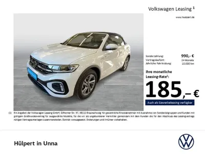 Gebraucht VW T-Roc Cabriolet R-line 150 PS (110 kW) 2025 Weiß Cabrio