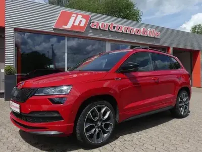 Gebraucht Skoda Karoq SportLine 190 PS (139 kW) 2022 Rot SUV