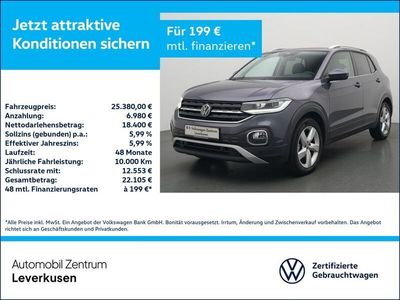Gebraucht VW T-Cross S 150 PS (110 kW) 2023 Grau / rauchgrau (metallic) SUV