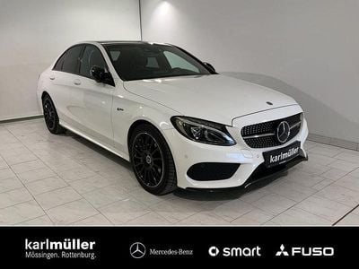 Gebraucht Mercedes C43 AMG AMG 367 PS (269 kW) 2018 Unilack polarweiß Limousine